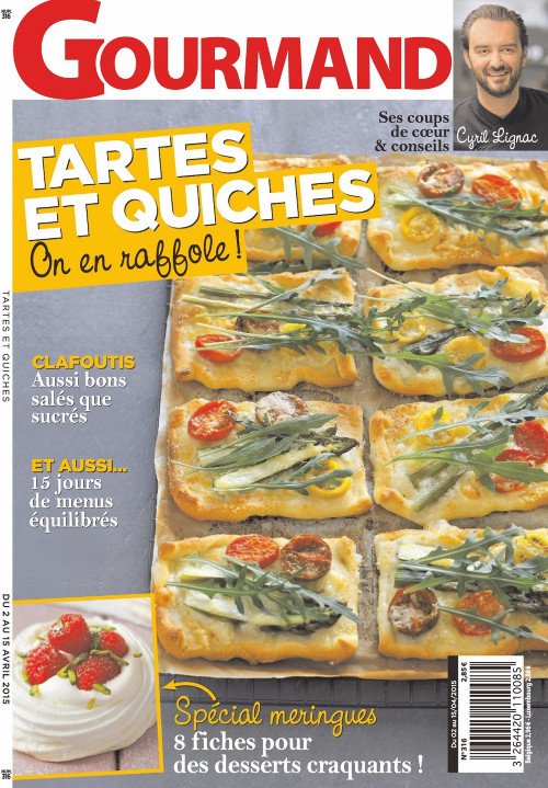 Gourmand No.316 - Tartes et Quiches 