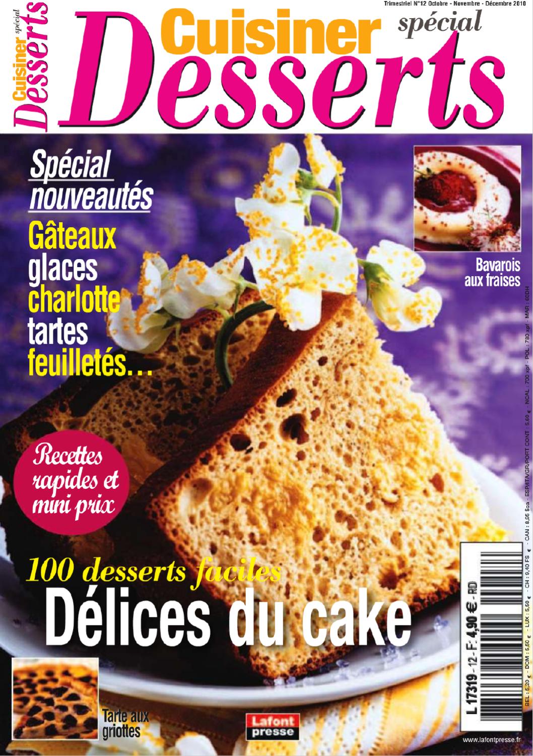 Cuisiner Special Desserts No.12 - 100 Desserts Faciles 