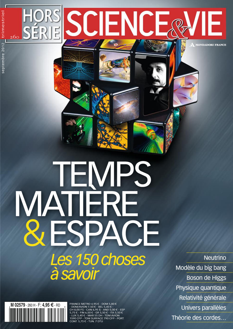 Science et Vie Hors-Série No.260 - Temps, matière & espace 