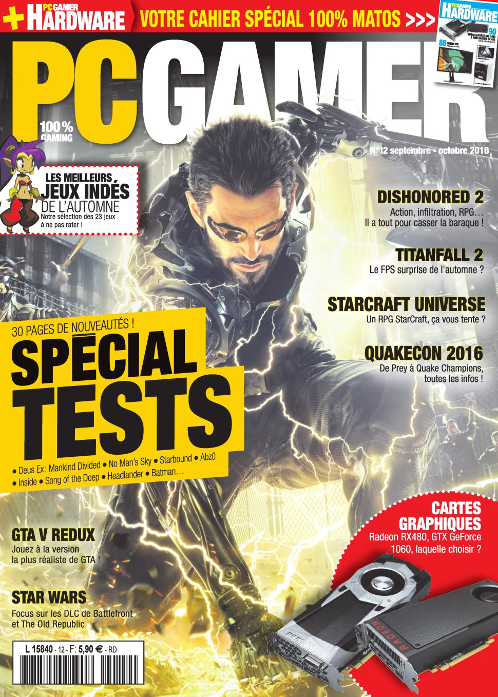 PC Gamer N°12 - Septembre/Octobre 2016 