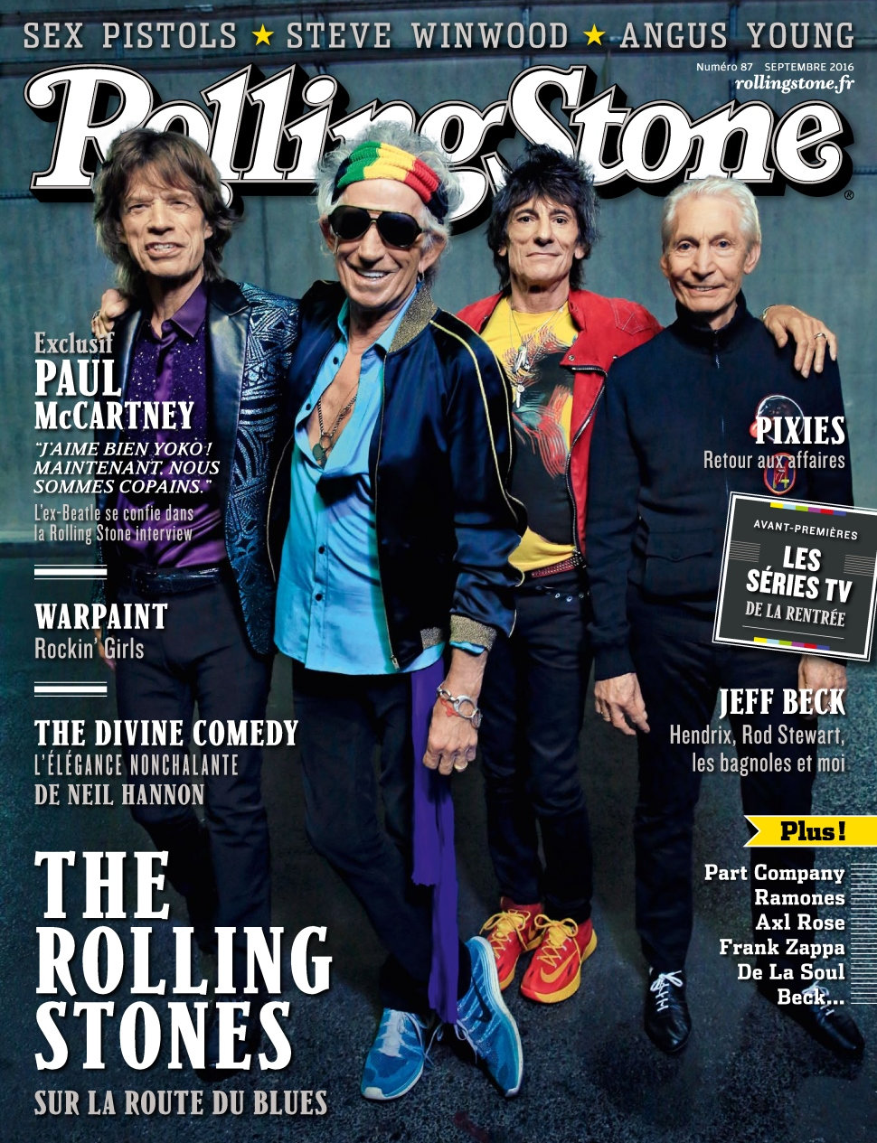 Rolling Stone N°87 - Septembre 2016 