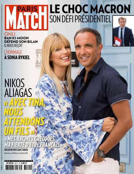 Paris Match + Supplement n°3511 - 1er au 7 Septembre 2016 