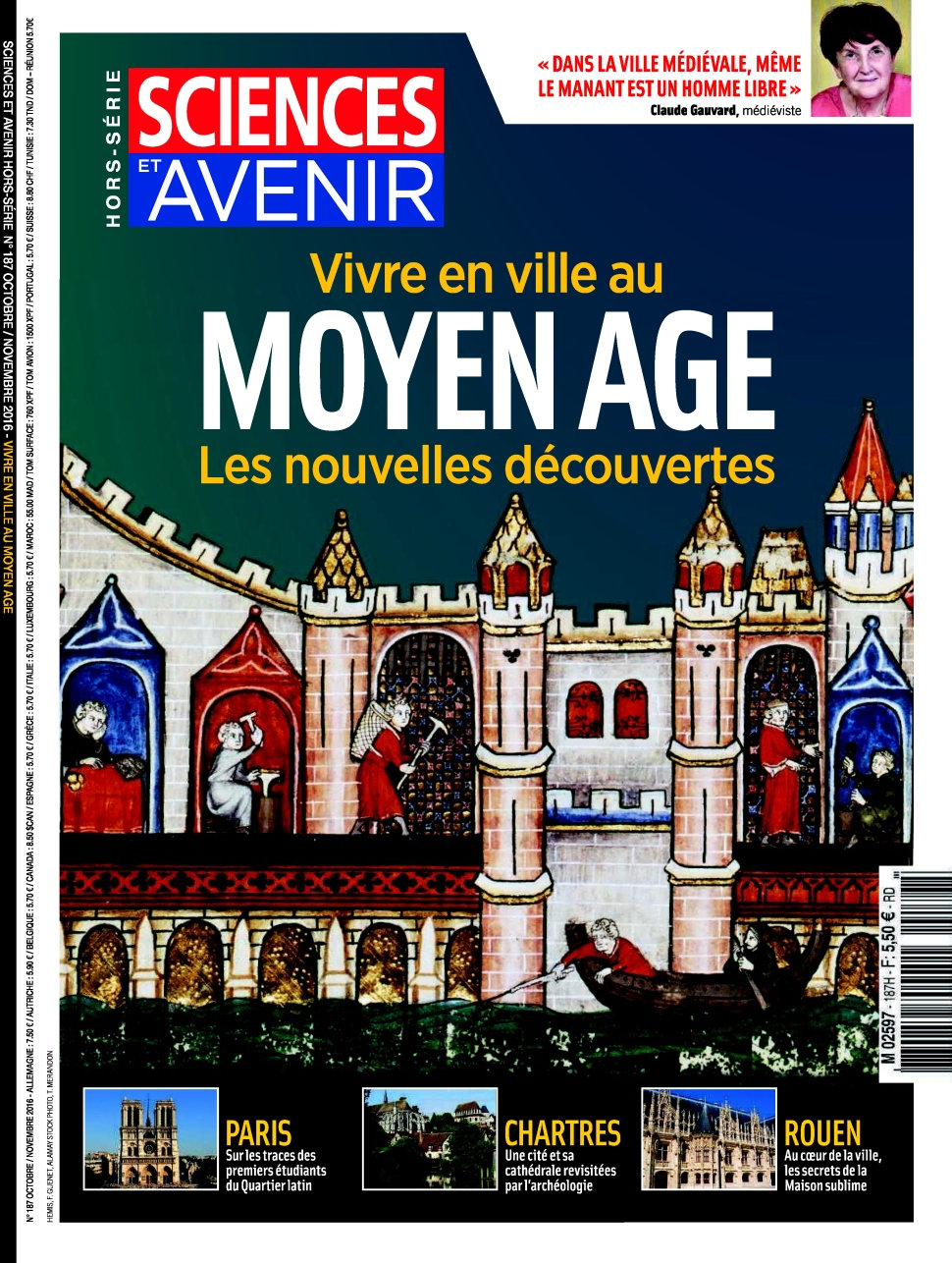 Sciences et Avenir Hors-Série N°187 - Octobre/Novembre 2016