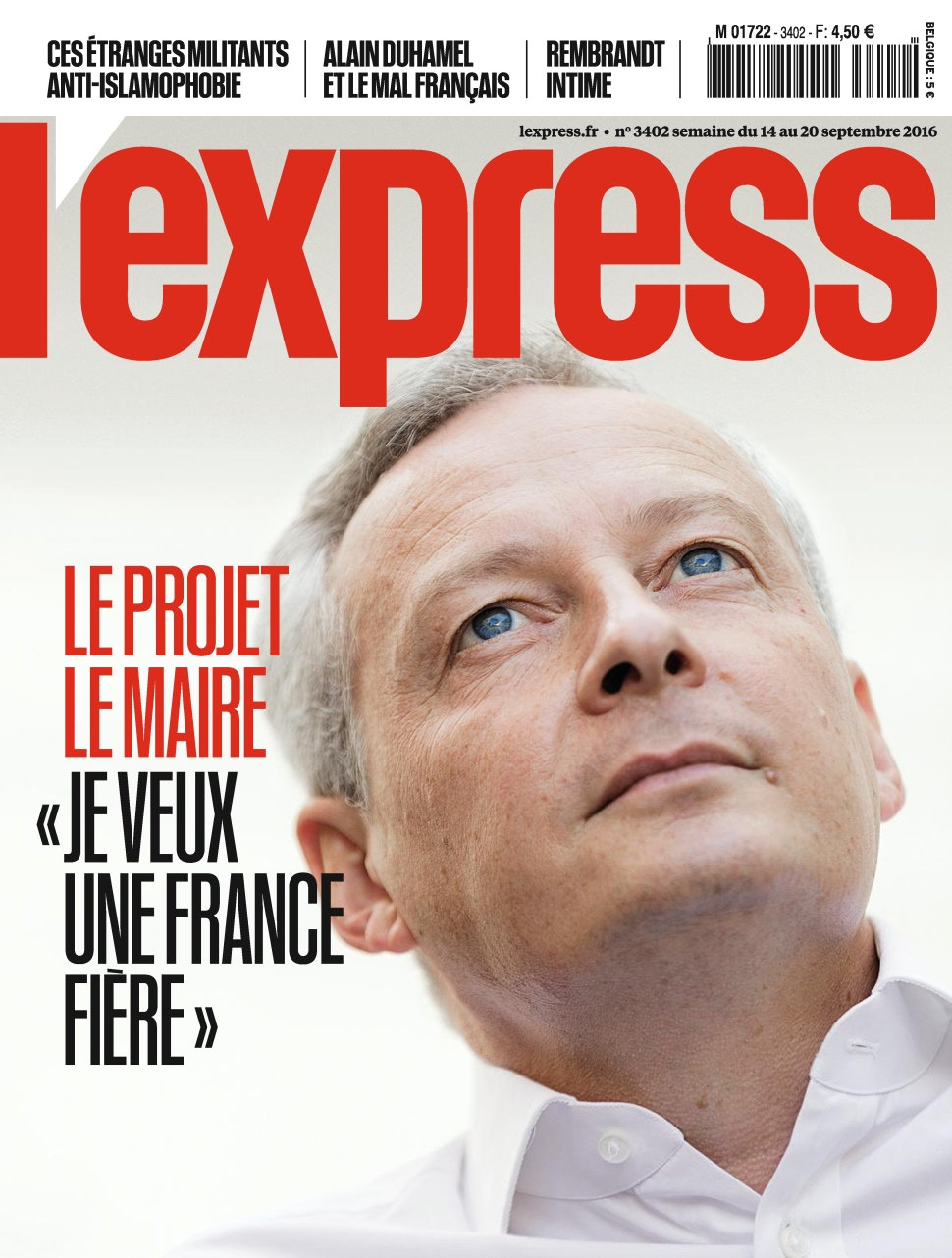 L'Express N°3402 - 14 au 20 Septembre 2016