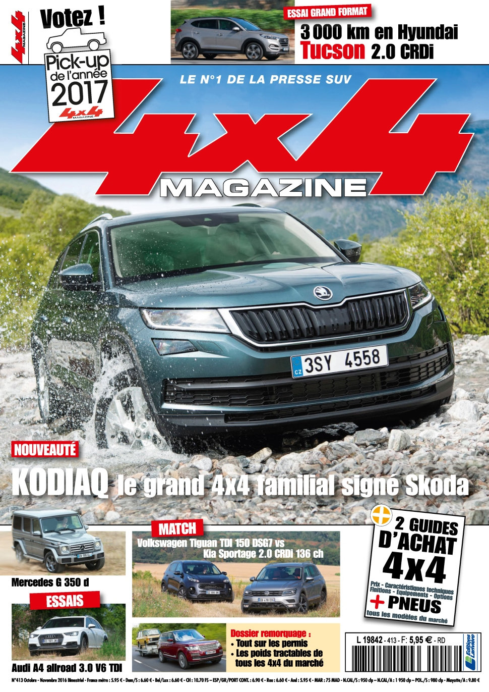 4x4 Magazine N°413 - Octobre/Novembre 2016