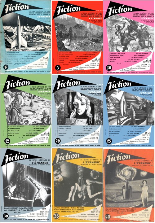 [Pack No1] Revue Fiction Les 100 premiers numéros