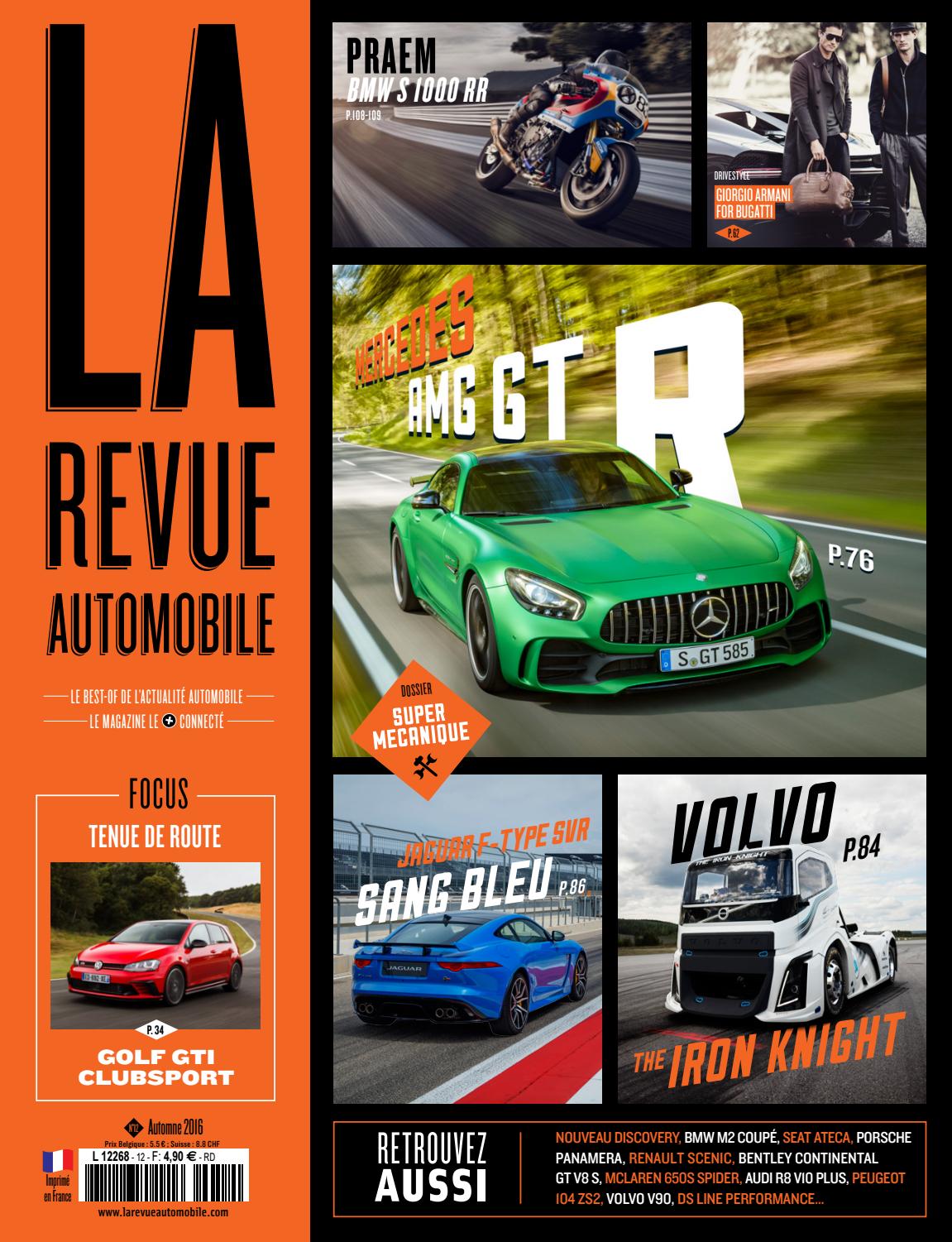 La Revue Automobile N°12 - Automne 2016