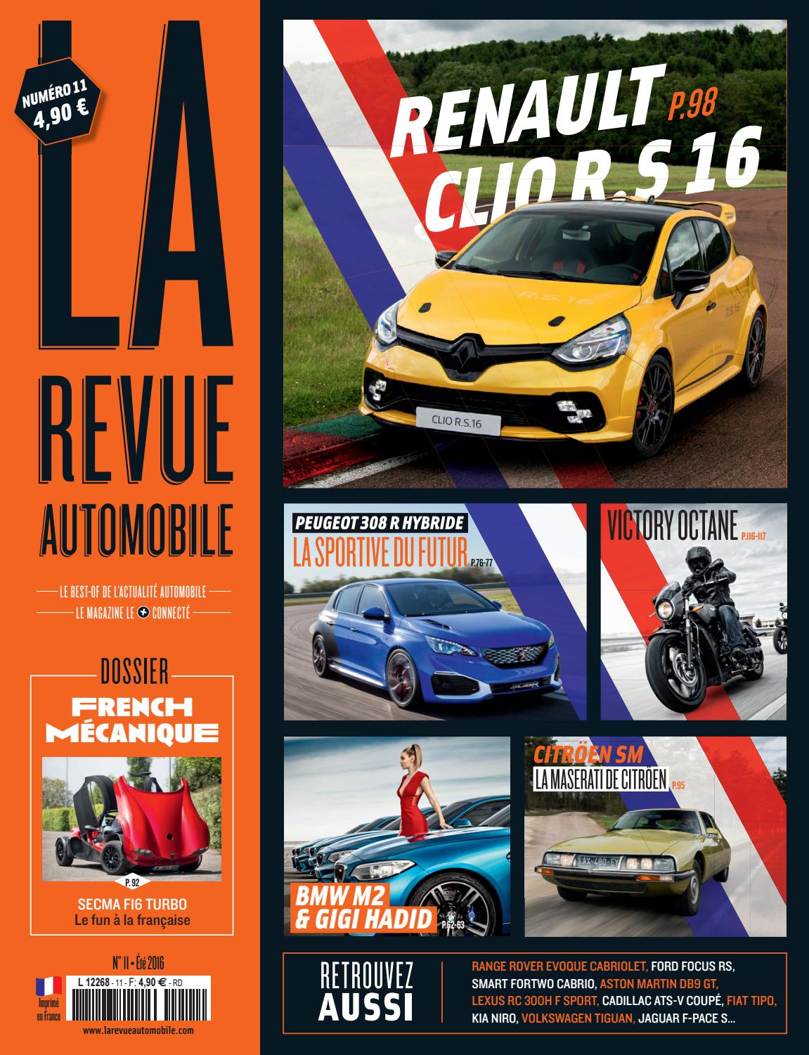 La Revue Automobile N°11 - Made in France 2016