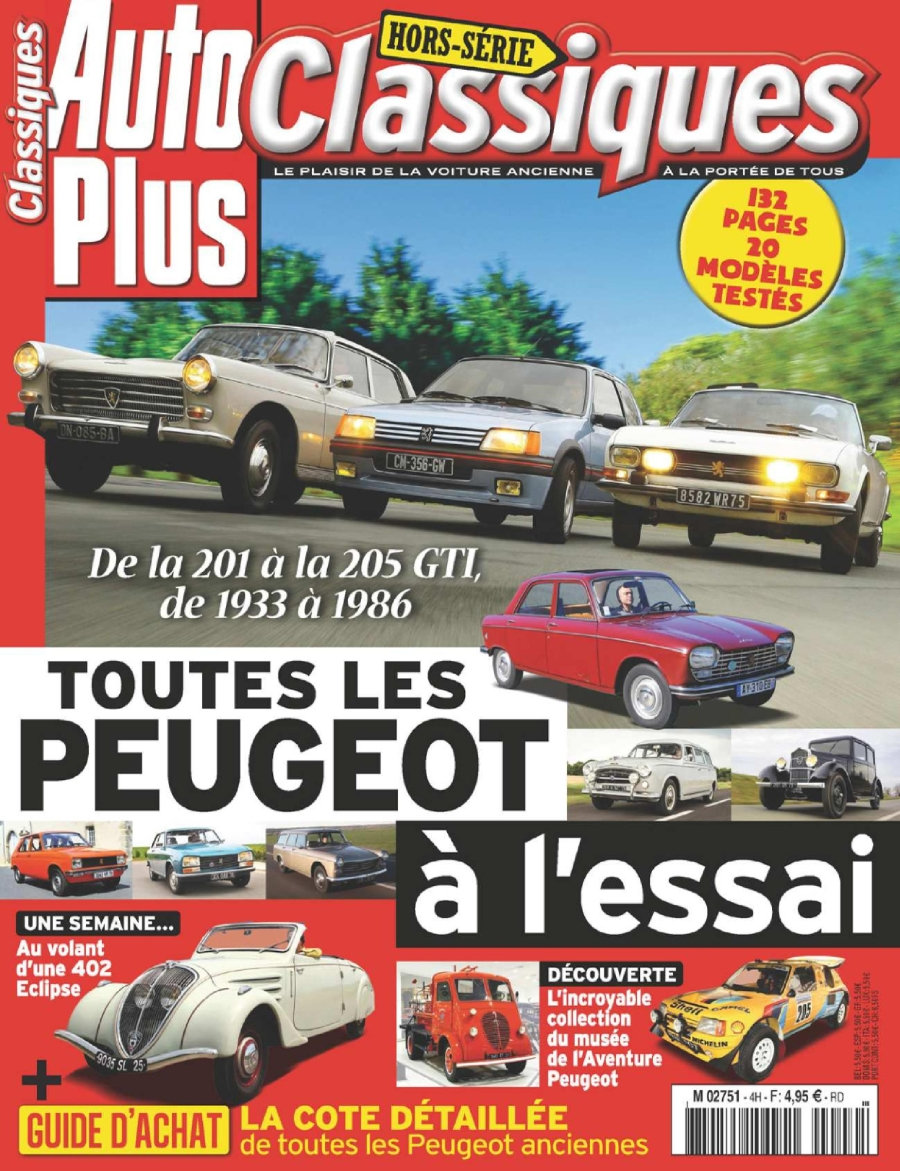 Auto Plus Classiques Hors-Série N°4 - 2016