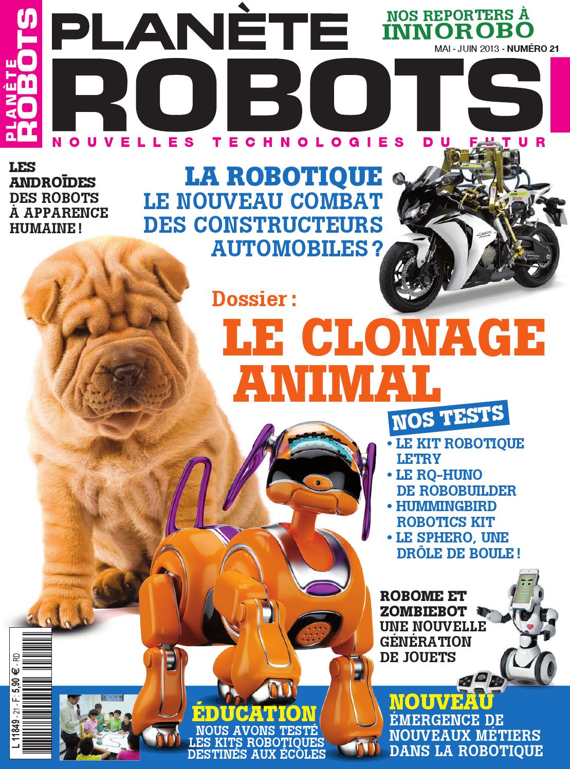 Planète Robots No.21 - Le Clonage Animal