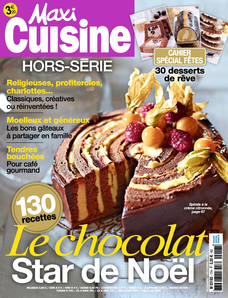 Maxi Cuisine Hors-Série N°17 - Novembre/Décembre 2016