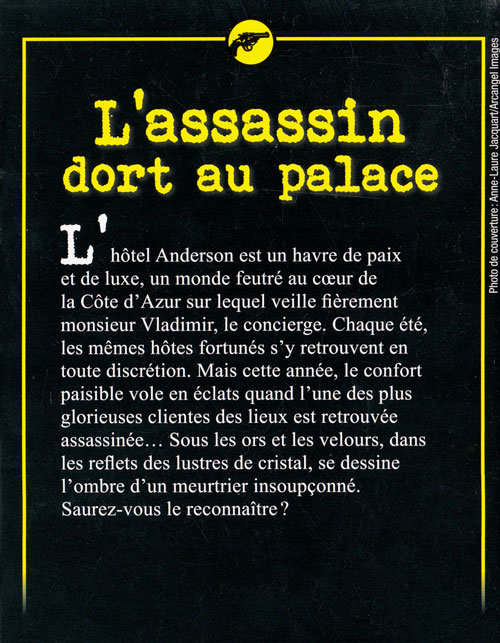 L'assassin dort au palace - Gérard Morel