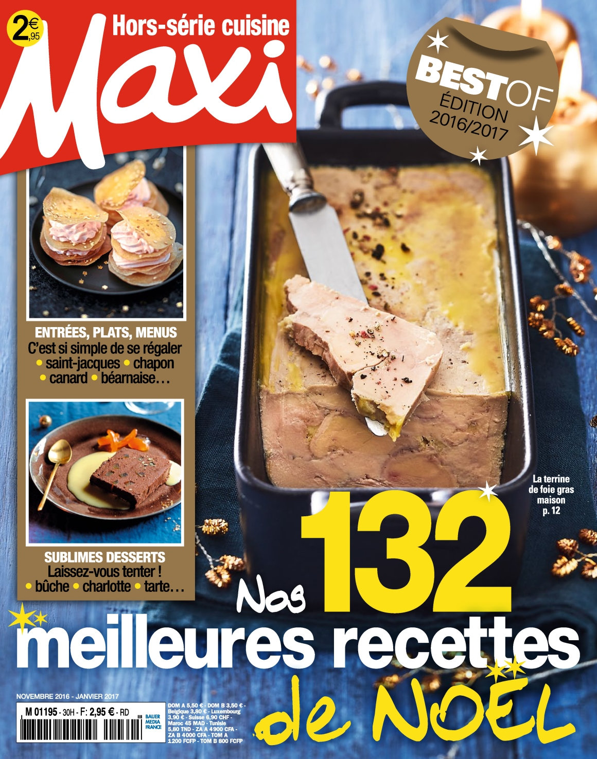 Maxi Hors Série Cuisine N°32 - Décembre 2016/Janvier 2017 