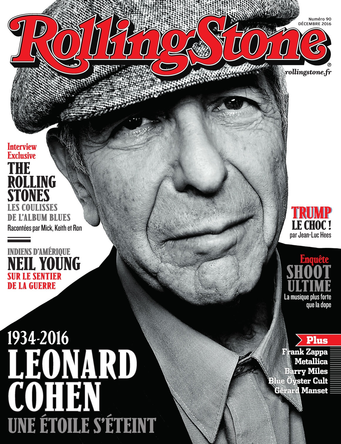 Rolling Stone N°90 - Décembre 2016 