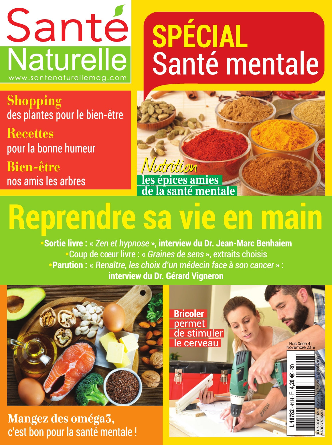 Santé Naturelle Hors Série N°41 - Novembre/Décembre 2016 