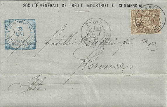 Cachet Société Générale de Crédit Industriel et Commercial Lk1o