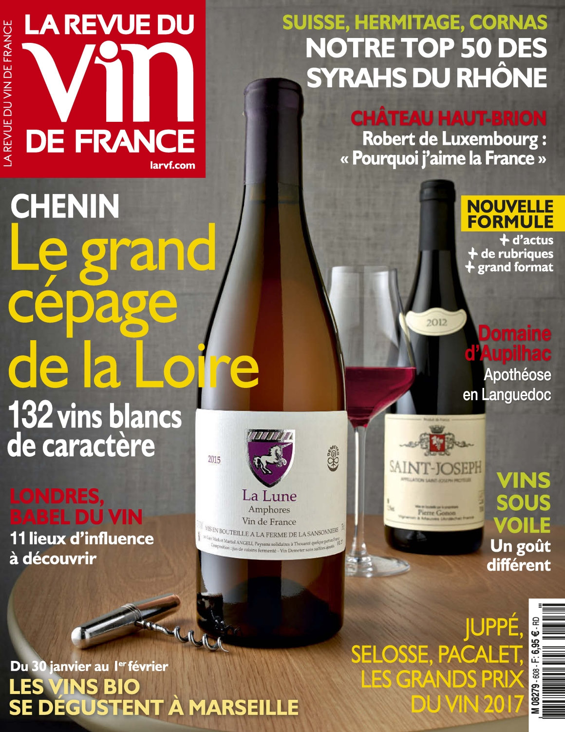 La Revue du Vin de France N°608 - Février 2017 