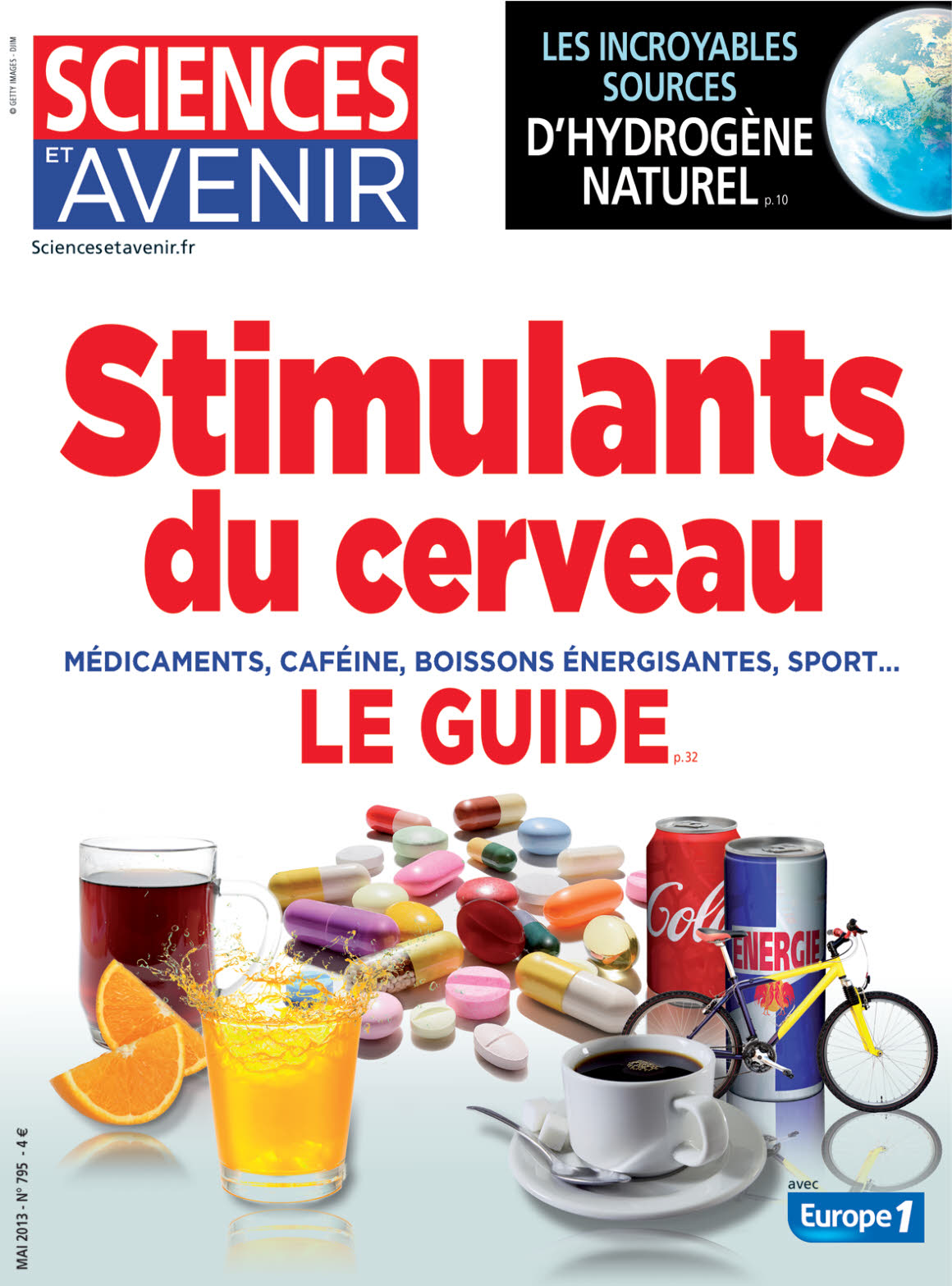 Sciences et Avenir N°795 - Stimulant Du Cerveau 