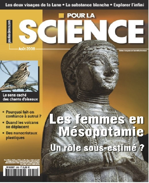 Pour la Science n°370 - Les femmes en Mésopotamie 