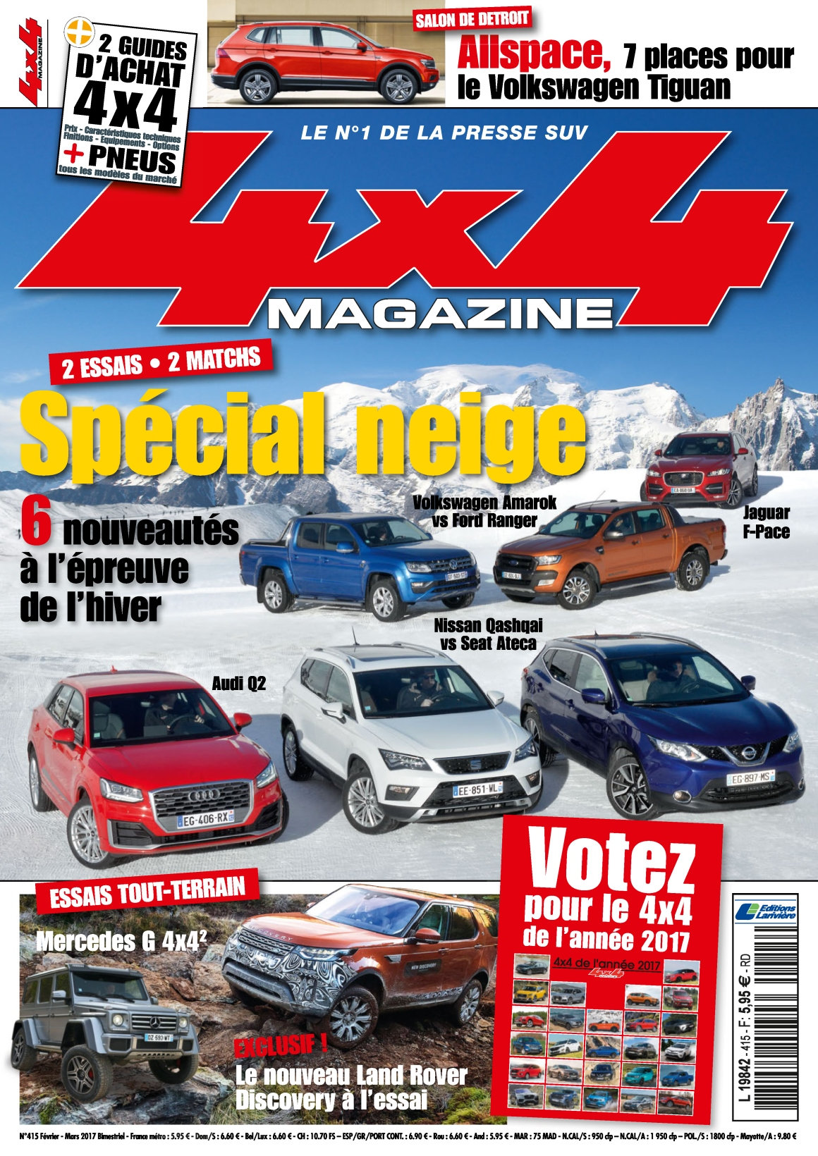 4x4 magazine N°415 - Février/Mars 2017 