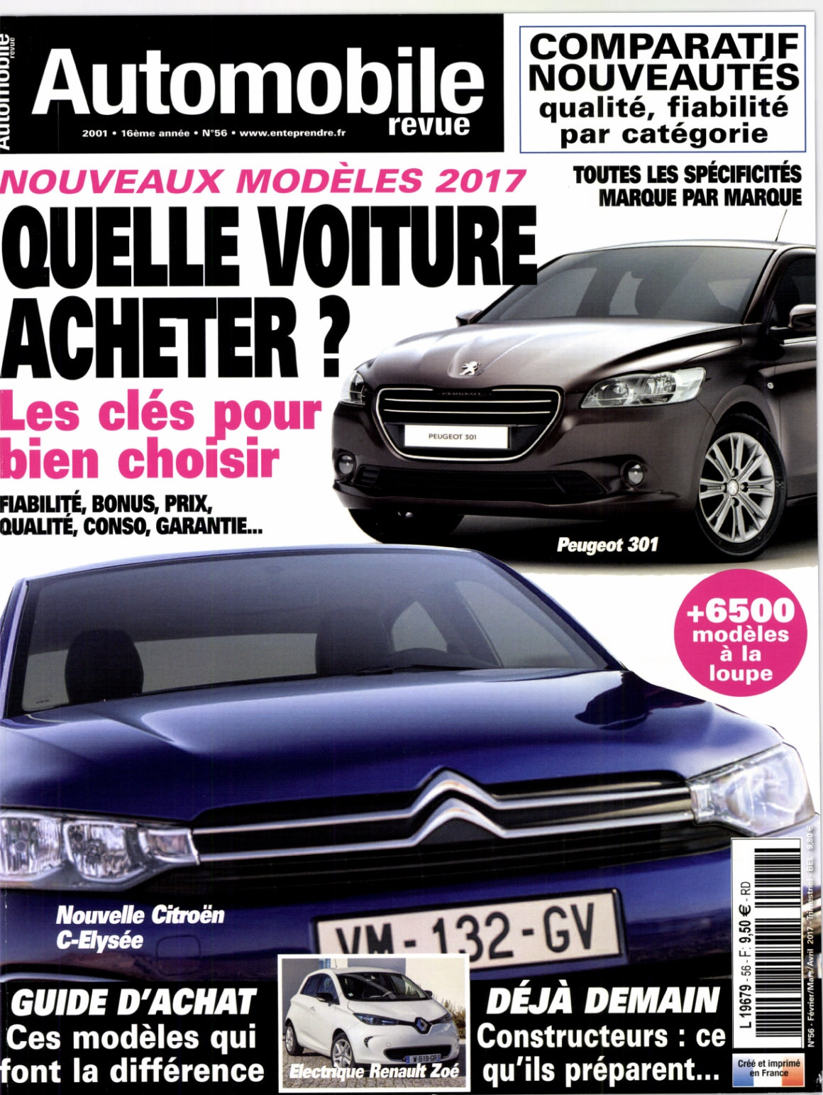 Automobile revue N°56 - Février/Avril 2017 