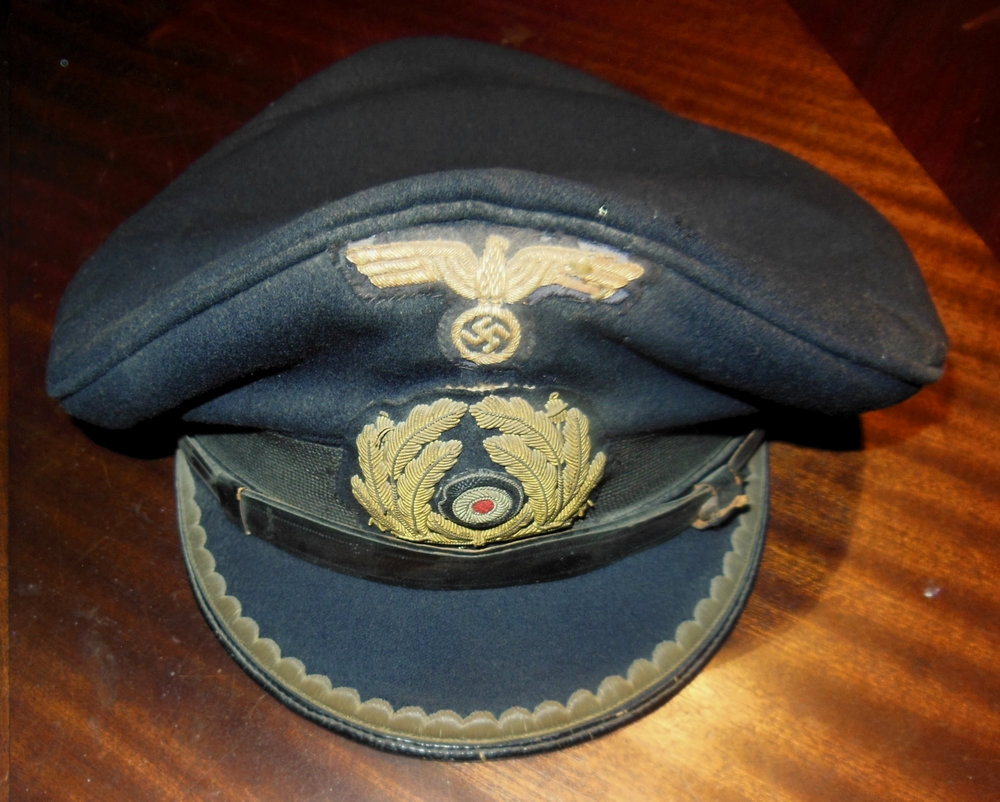 Casquette Allemande WWII à identifier et estimer Kvjx