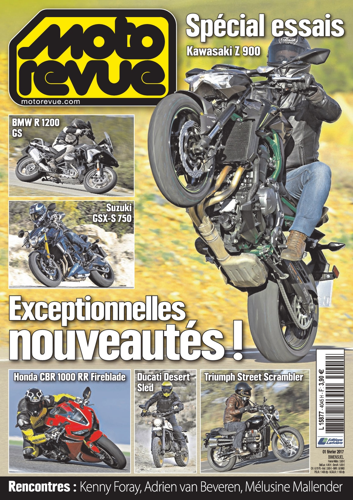Moto Revue N°4045 - 1 Février 2017 