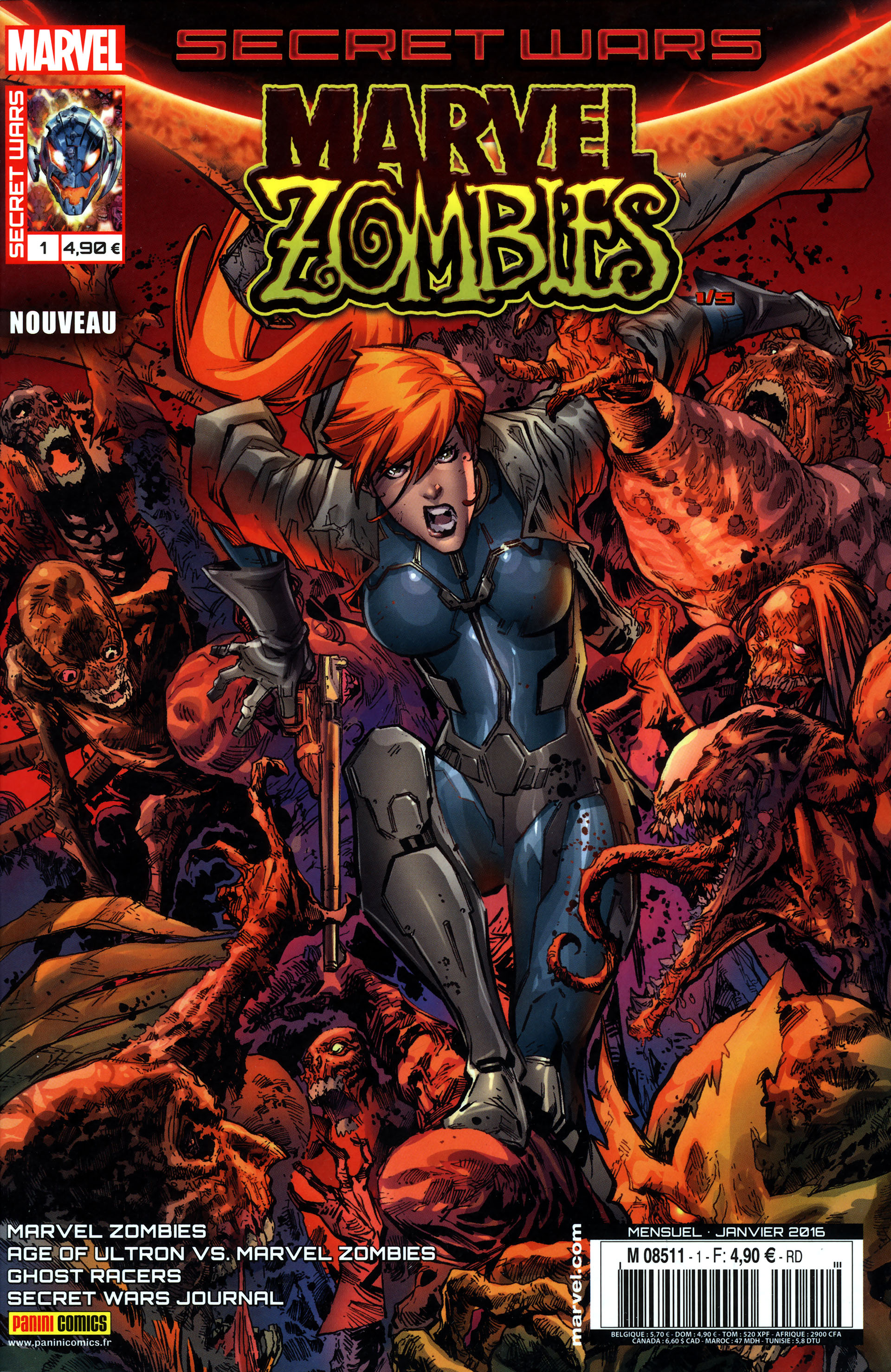 Secret Wars Marvel Zombies 5 tomes