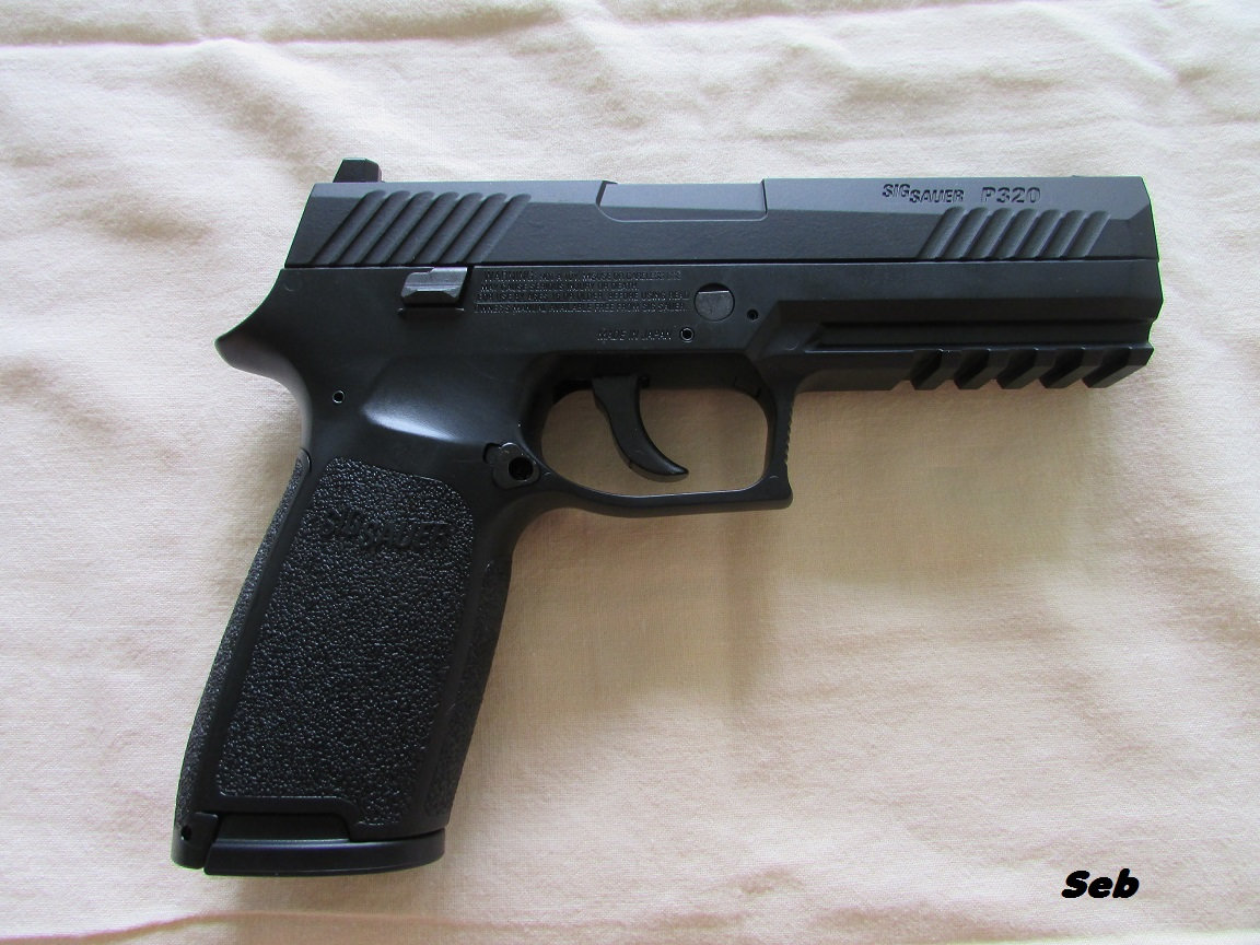 Sig P320 ASP co² color Black... Ehto