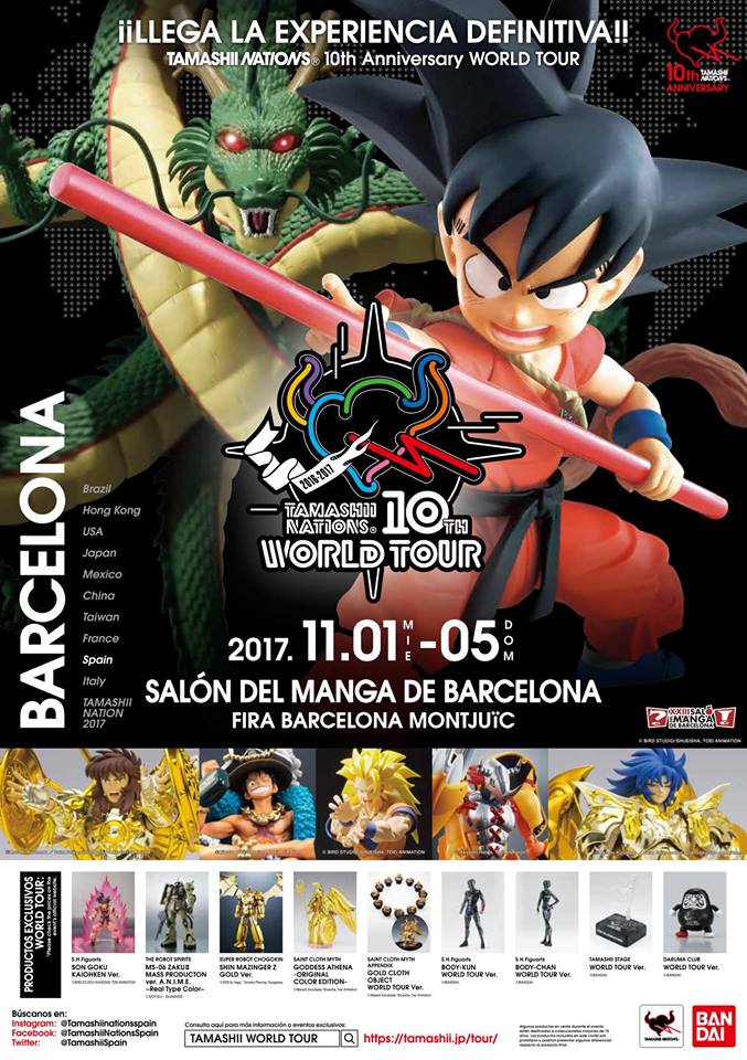 Tamashii World Tour Barcelone (Espagne) (1 au 5 Novembre 2017) 4er3