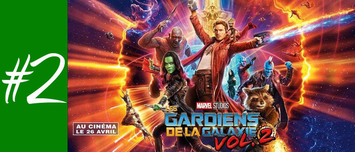 #2 : Les Gardiens De La Galaxie Vol.2 de James Gunn