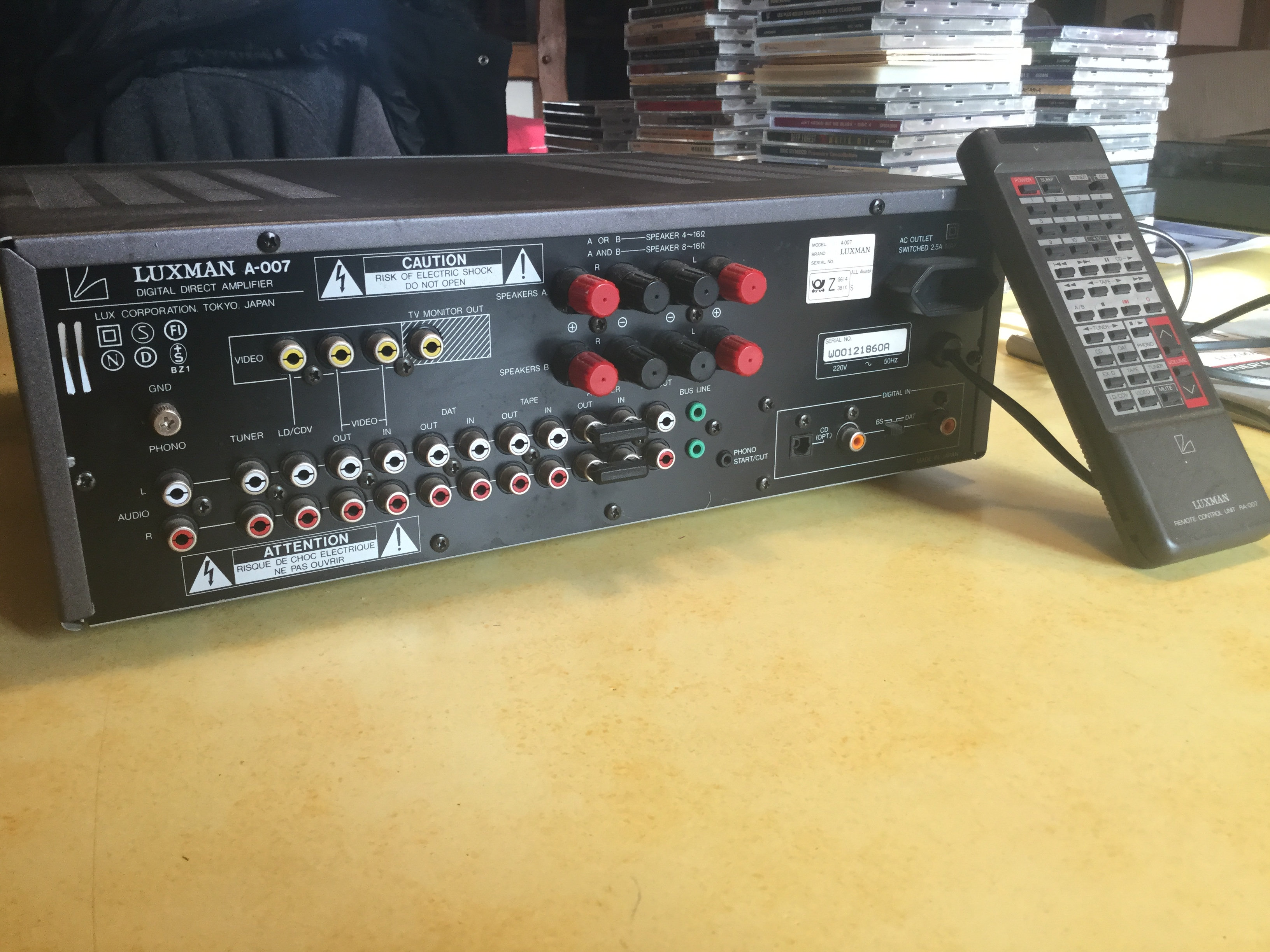 Vendu] Ampli Dac Luxman A007