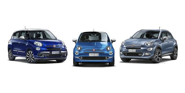 Nouvelles séries spéciales Famille Fiat 500 : 500, 500L et 500X Mirror H0zx