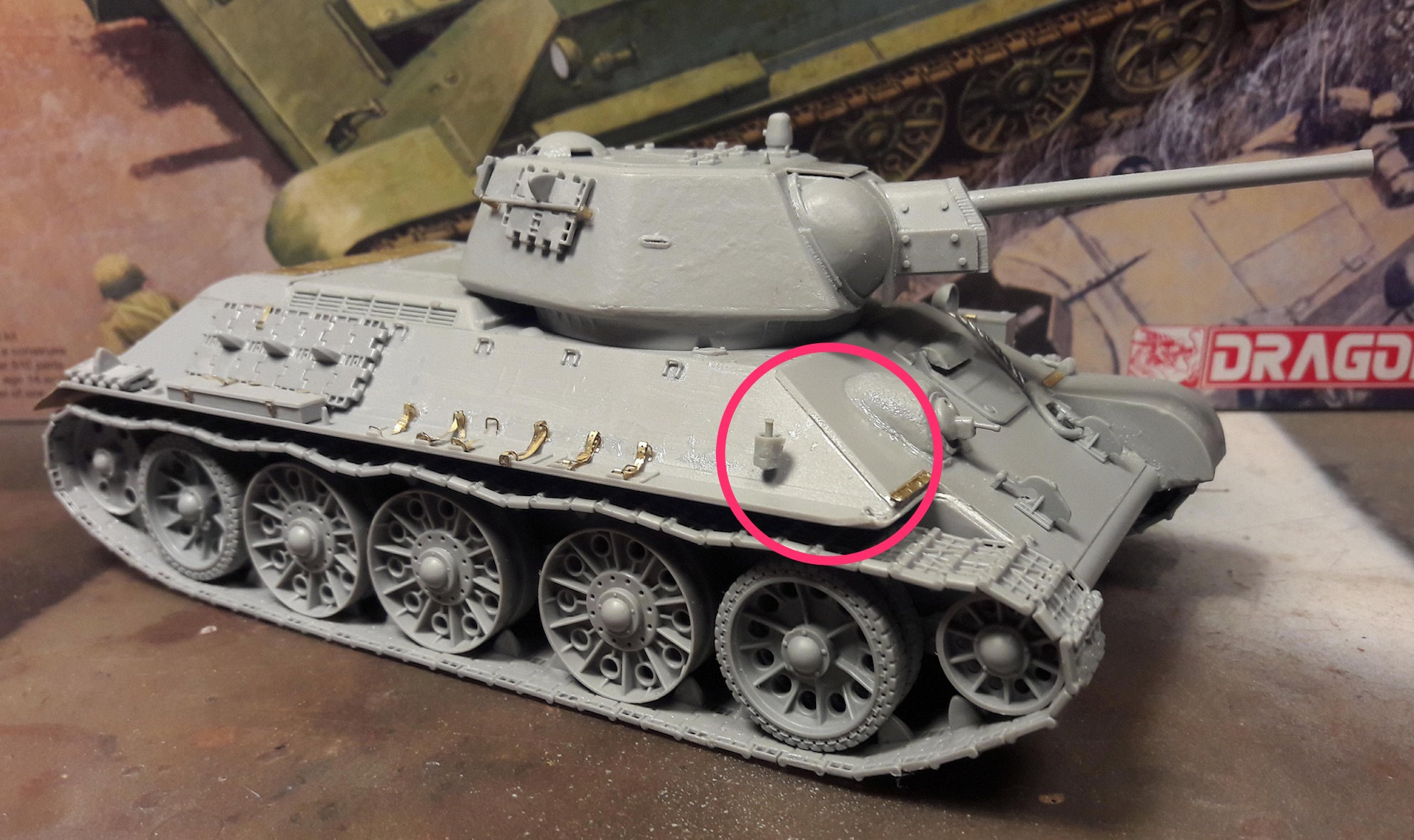 T-34/76 "Mickey Mouse" Kljq