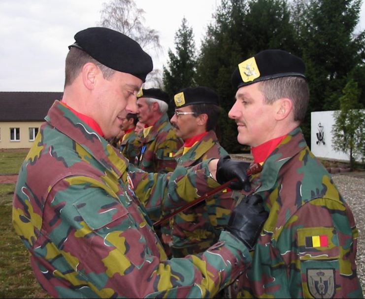 Some belgian beret badges 3rex