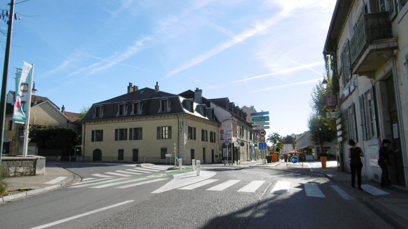 Histoire de la route de Genève à Chambéry. Bfnw