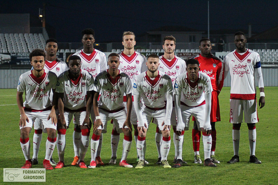 Cfa Girondins : Victoire dans le derby à Libourne (0-1) - Formation Girondins 