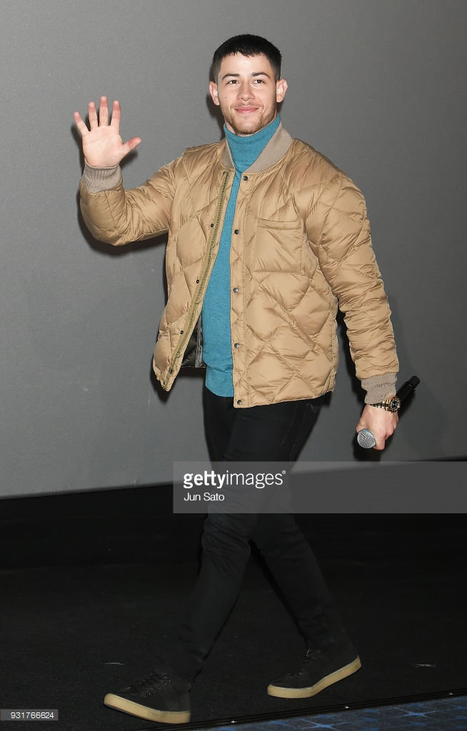 Nick Jonas - Attends the 'Jumanji: Welcome to the Jungle' Special Screening event at Toho Cinemas Shinjuku in Tokyo, Japan