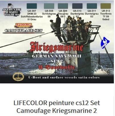 Sets de peintures Lifecolor J0br