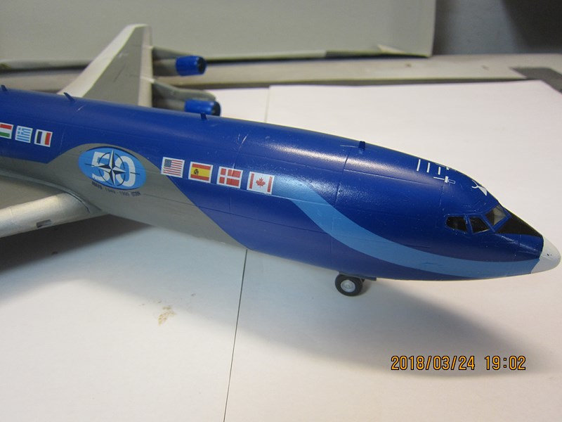 Boeing E-3 B awacs Heller 1/72 468b