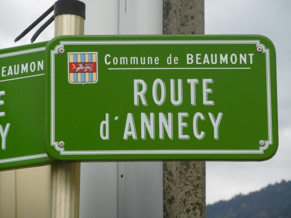 Histoire de la route de Genève à Chambéry. 72cj