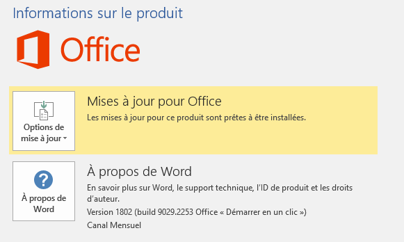 Impossible de démarrer Microsoft Office - Microsoft Office