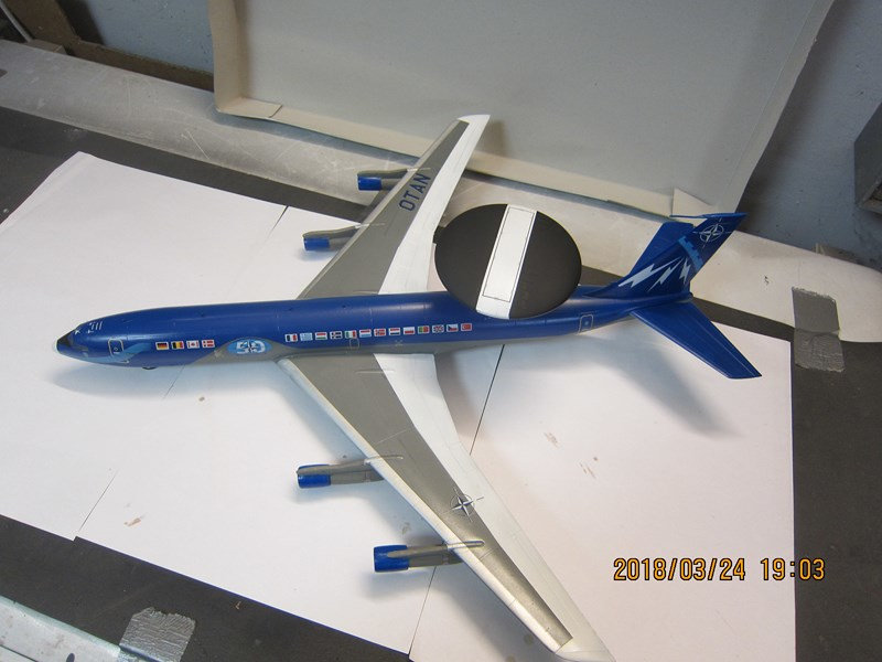 Boeing E-3 B awacs Heller 1/72 H4z4