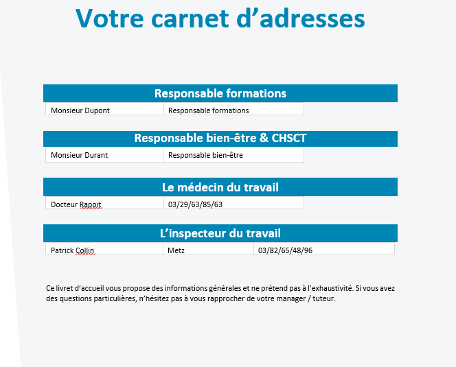 Livret d'accueil Hqez