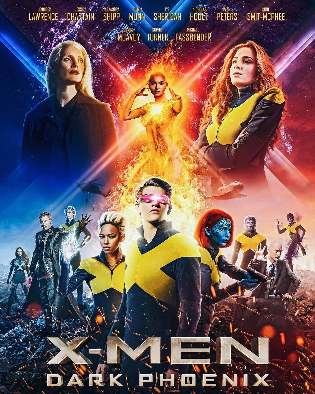 Affiches X-Men: Dark Phoenix 8vfh