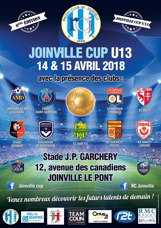 Les U13 à la Joinville Cup ce week-end