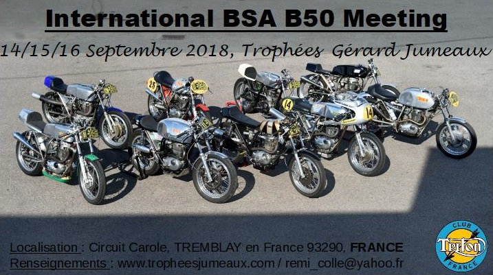 International BSA B50 Meeting Si8z