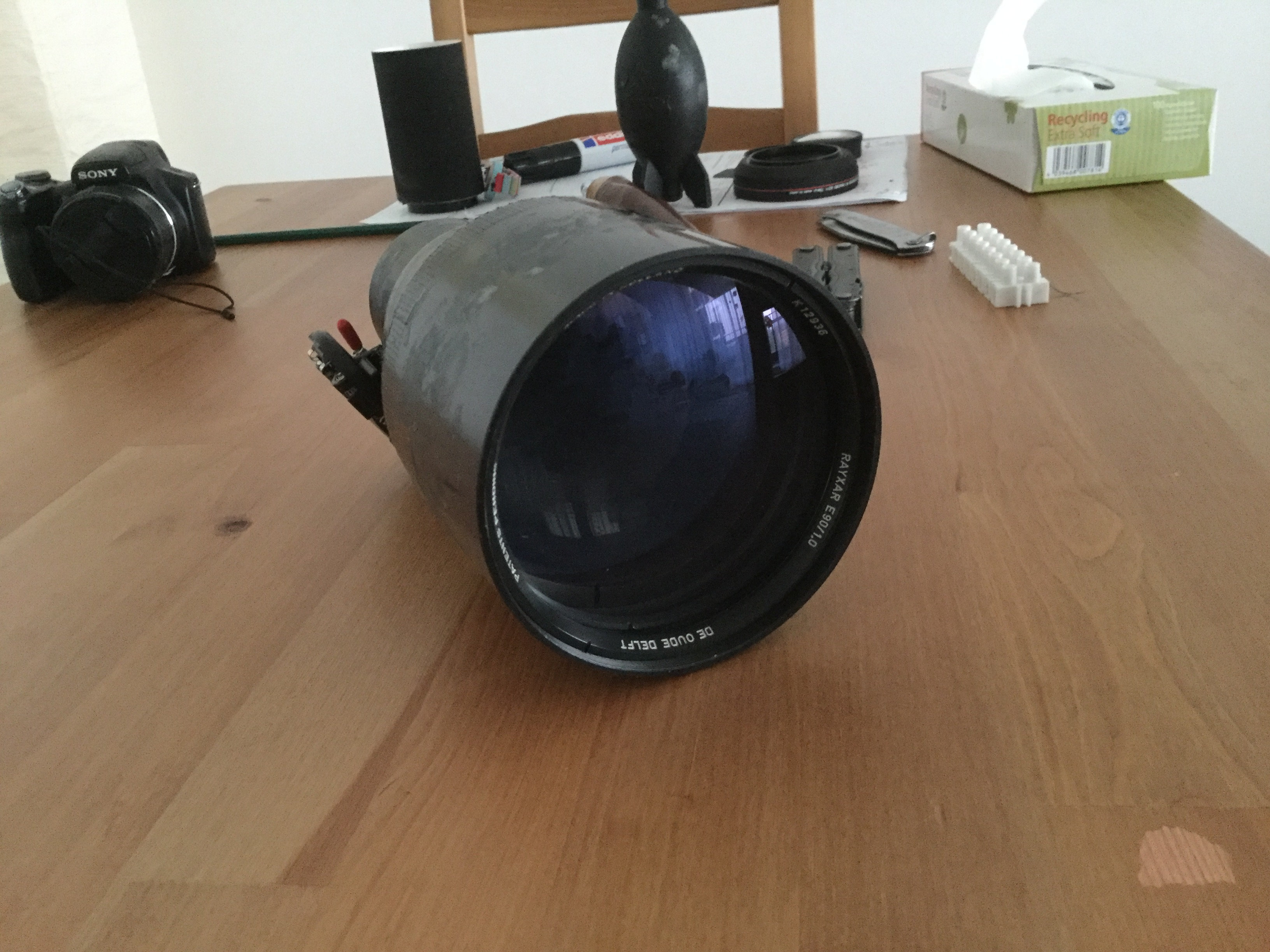 One example based on P8079Hp for long range night spotter... www