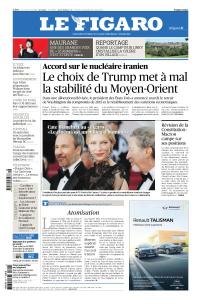Le Figaro & Le Figaroscope Du Mercredi 9 Mai 2018