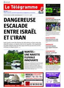 Le Télégramme ( Brest) Du Vendredi 11 Mai 2018